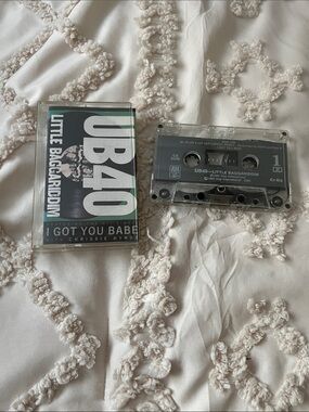 UB40 Little Baggariddim Cassette Tape - Clear/Gray